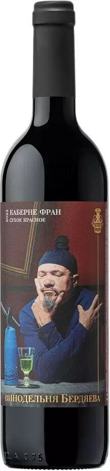 Вино Винодельня Бердяева Каберне Фран 0.75 л