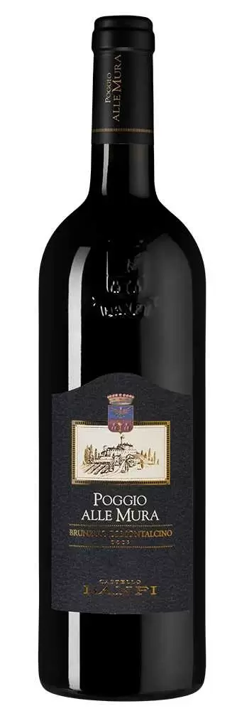 Вино Brunello di Montalcino Poggio alle Mura 2017 г. 0.75 л
