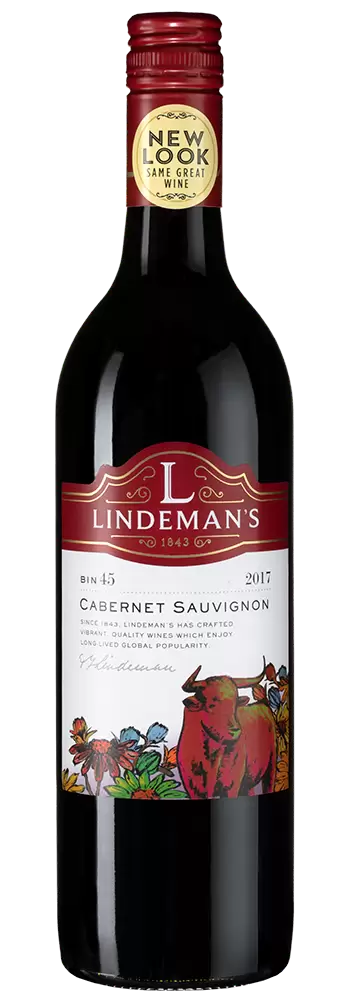Вино Bin 45 Cabernet Sauvignon 2017 г. 0.75 л