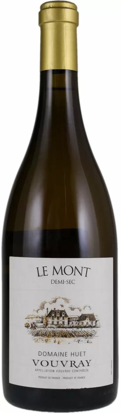 Вино Domaine Huet Le Mont Demi Sec 2018 г. 0.75 л