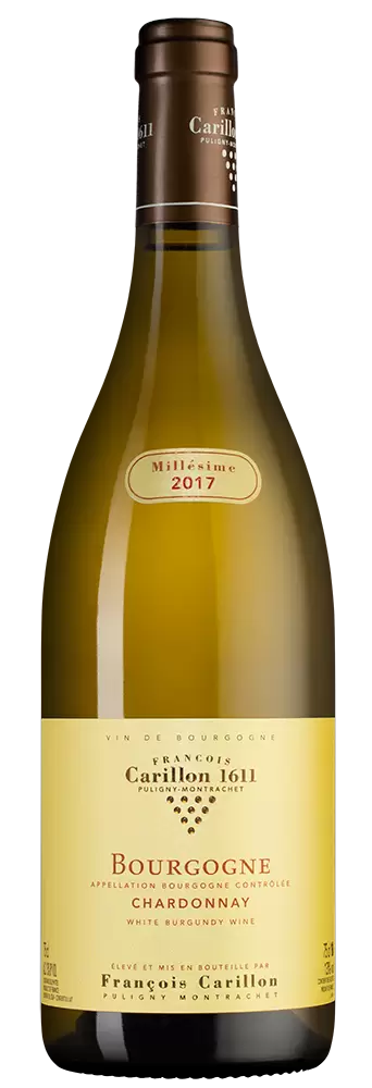 Вино Francois Carillon Bourgogne Chardonnay 2017 г. 0.75 л