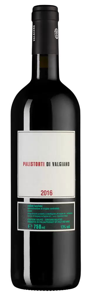 Вино Palistorti di Valgiano Rosso 2016 г. 0.75 л