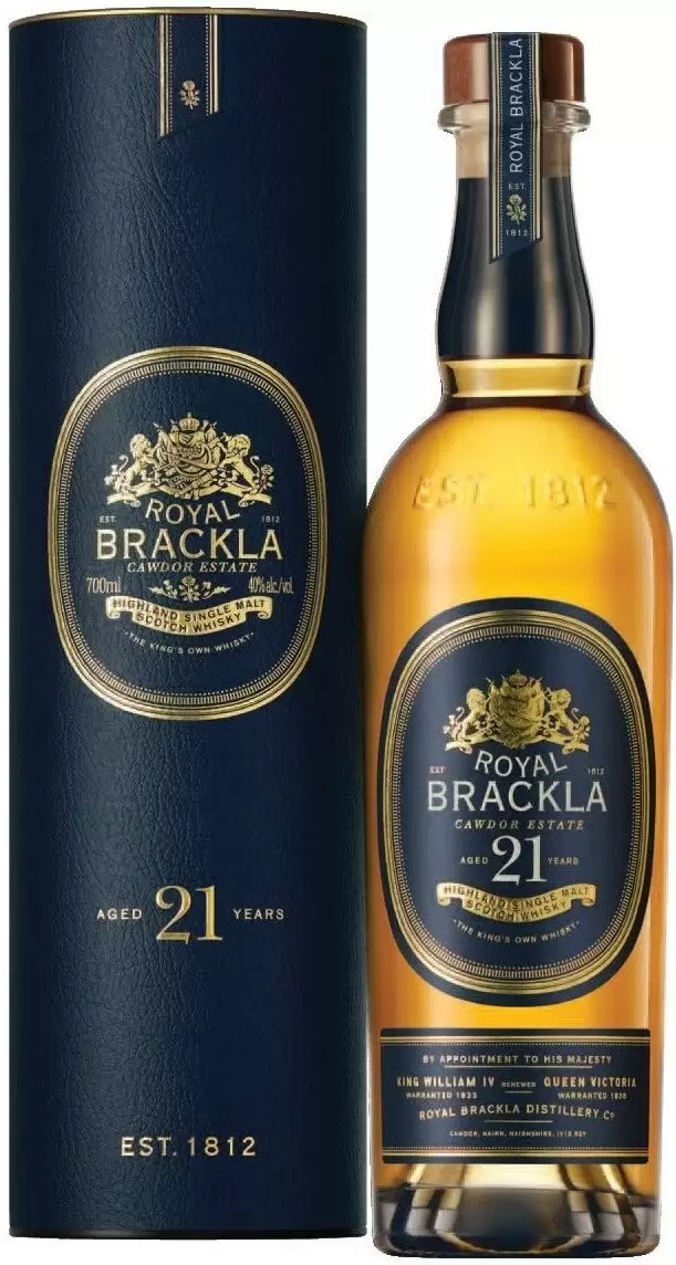 Виски Royal Brackla 21 Years Old 0.7 л Gift Box