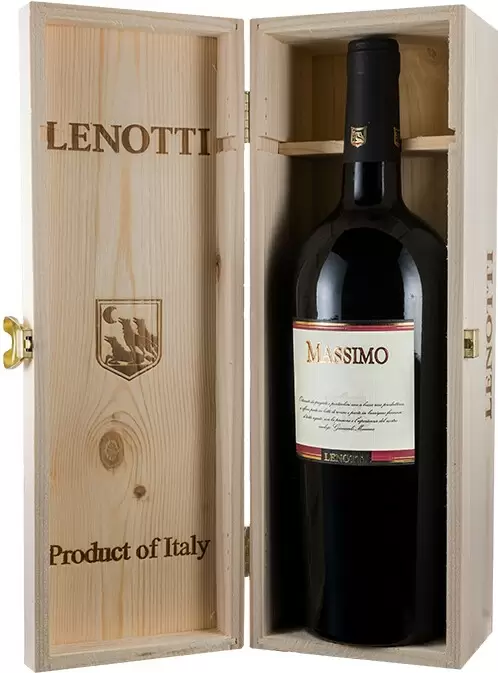 Вино Lenotti Massimo Rosso Veneto IGT 1.5 л в подарочной упаковке