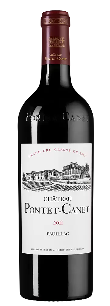 Вино Chateau Pontet-Canet 2011 г. 0.75 л