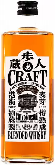 Виски Chiyomusubi Sake Brewery Craft Blended Heavy Char Cask Finish 0.7 л