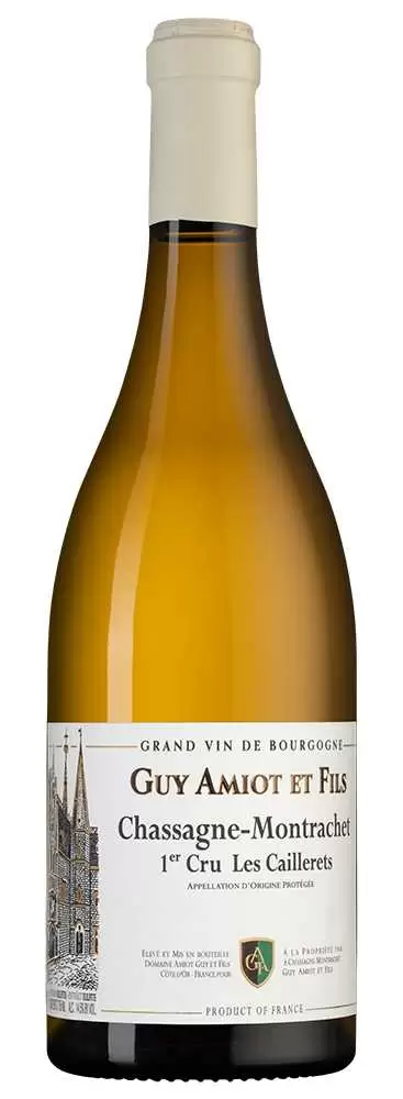 Вино Chassagne-Montrachet Premier Cru Les Caillerets Domaine Amiot Guy et Fils 0.75 л
