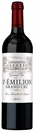 Вино Maison Ginestet Grand Vin De Saint-Emilion Grand Cru 2015 г. 0.75 л