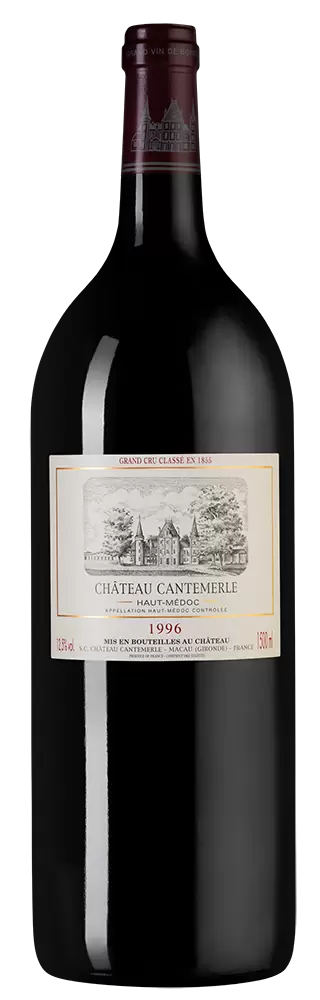 Вино Chateau Cantemerle 1996 г. 1.5 л