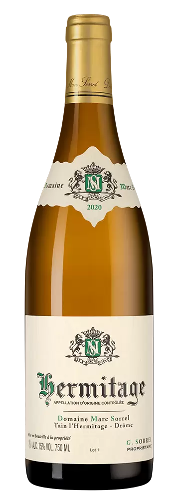 Вино Hermitage Blanc Domaine Marc Sorrel 2020 г. 0.75 л