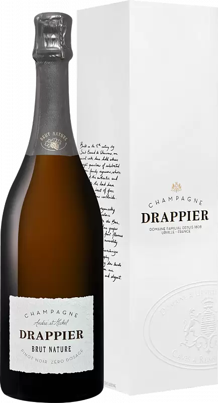 Шампанское Drappier Nature Zero Dosage Champagne AOC Organic 0.75 л Gift Box