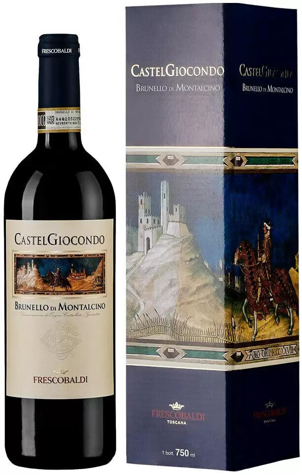 Вино Brunello di Montalcino Castelgiocondo 2018 г. 0.75 л Gift Box