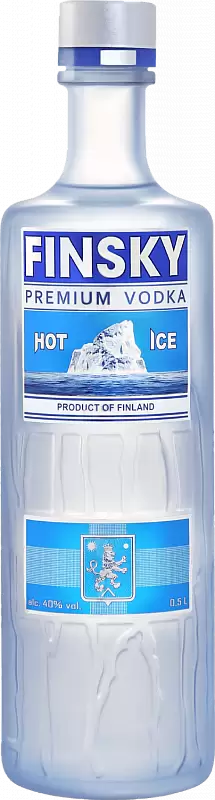 Водка Finsky Hot Ice 0.5 л