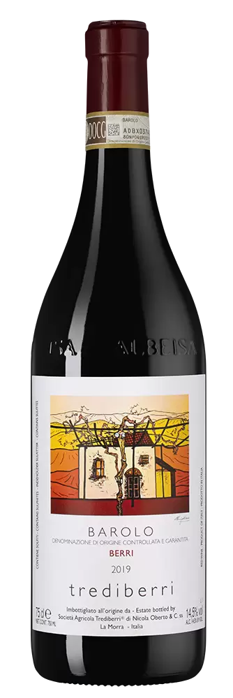 Вино Barolo Berri Trediberri 0.75 л