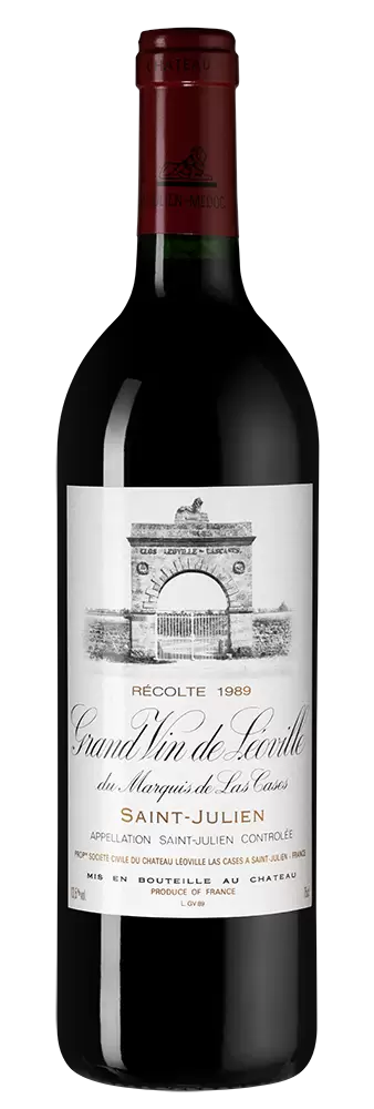 Вино Chateau Leoville Las Cases 1989 г. 0.75 л