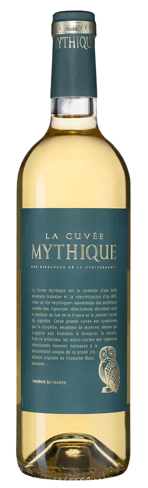 Вино La Cuvee Mythique Blanc 2018 г. 0.75 л