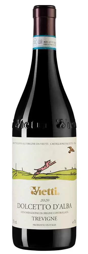 Вино Dolcetto d'Alba Tre Vigne 2021 г. 0.75 л
