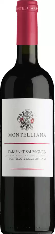 Вино Montelliana Cabernet Sauvignon Montello e Colli Asolani DOC 0.75 л