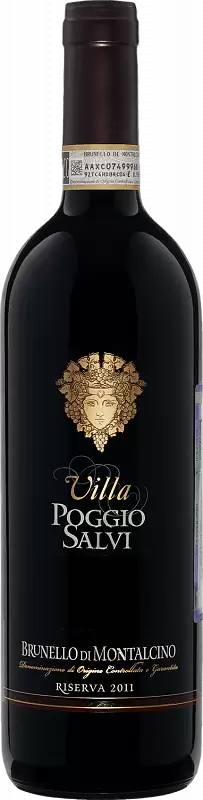 Вино Villa Poggio Salvi Brunello di Montalcino DOCG Riserva 2015 г. 0.75 л