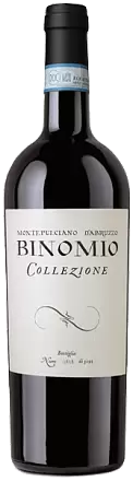 Вино Montepulciano d'Abruzzo Riserva Collezione Binomio 2017 г. 0.75 л