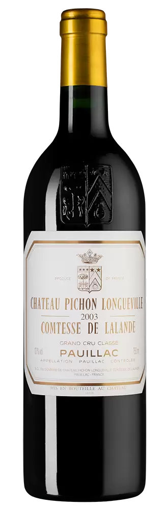 Вино Chateau Pichon Longueville Comtesse de Lalande 2003 г. 0.75 л