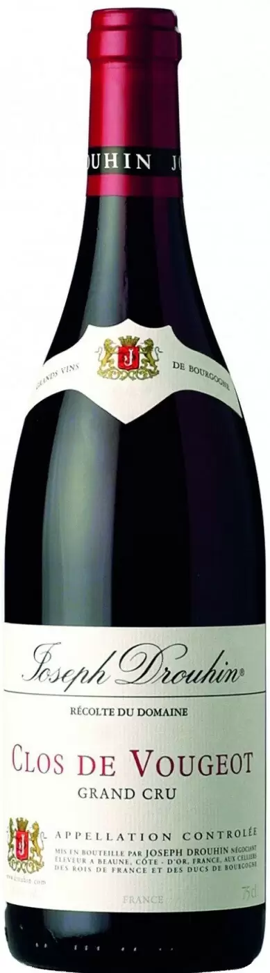 Вино Clos de Vougeot Grand Cru Joseph Drouhin 1990 г. 0.75 л