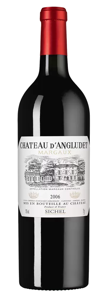 Вино Chateau d'Angludet 2006 г. 0.75 л