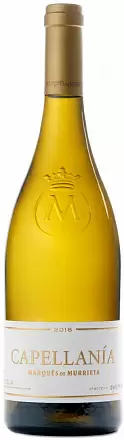 Вино Marques de Murrieta Capellania 2016 г. 0.75 л