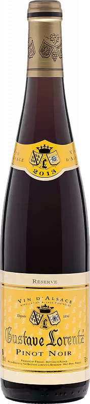 Вино Gustave Lorentz Pinot Noir Reserve 2018 г. 0.75 л