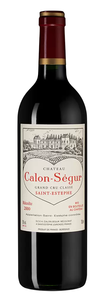 Вино Chateau Calon Segur 2000 г. 0.75 л