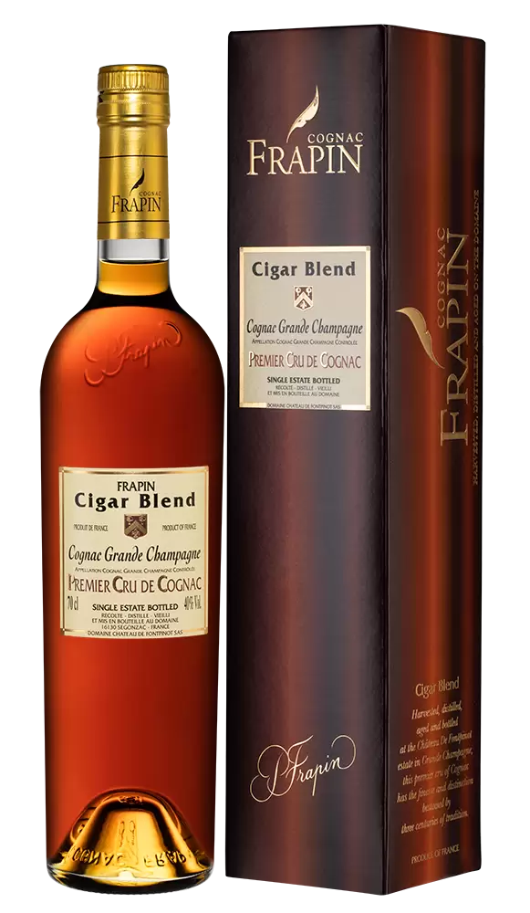 Коньяк Frapin Cigar Blend Vieille Grande Champagne Premier Grand Cru du Cognac 0.7 л Gift Box