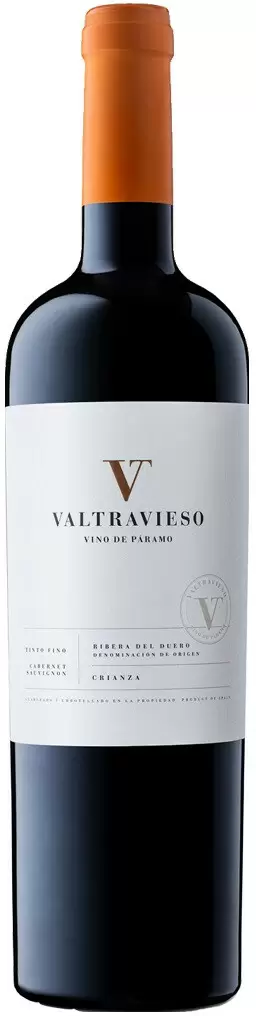 Вино Valtravieso Vino De Paramo Crianza Ribera del Duero DO Bodegas y Vinedos Valtravieso 2019 г. 0.75 л