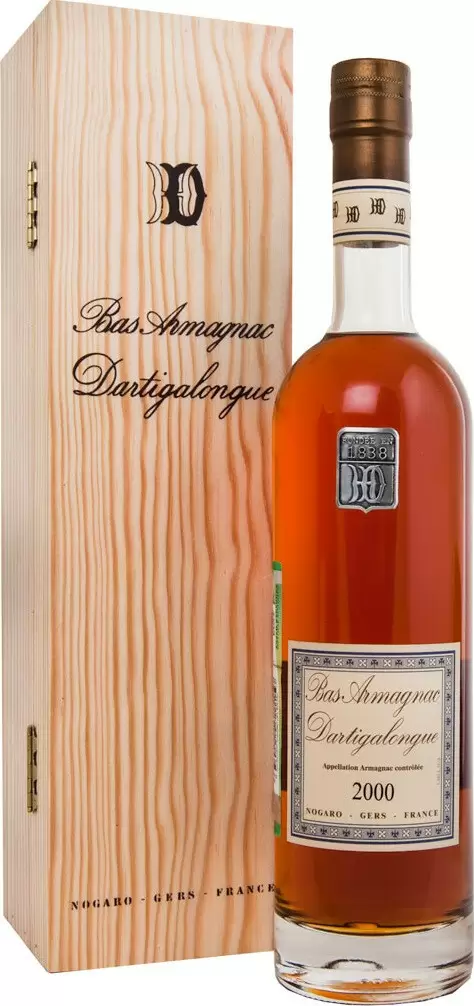 Арманьяк Dartigalongue Bas Armagnac 2000 г. 0.5 л Gift Box