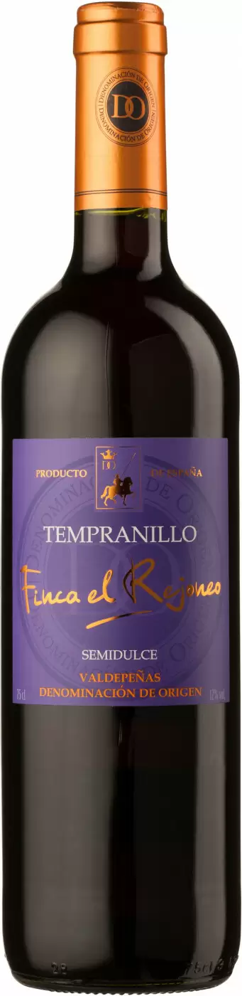 Вино Finca el Rejoneo Tempranillo Semidulce 0.75 л
