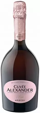 Игристое вино Aristov Cuvee Alexander Rose Extra Brut 0.75 л