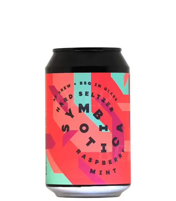 Пиво AF Brew Symbiotica Hard Seltzer Raspberry Mint Can 0.33 л