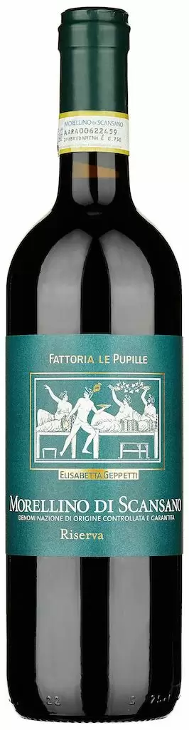 Вино Morellino di Scansano Riserva DOCG Fattoria Le Pupille 0.75 л