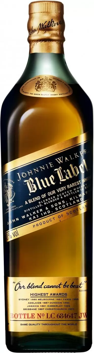 Виски Johnnie Walker Blue Label 0.7 л