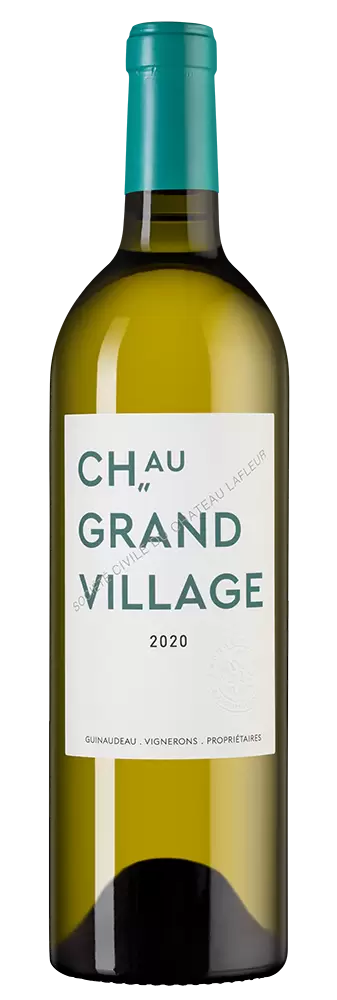 Вино Chateau Grand Village Blanc 2020 г. 0.75 л