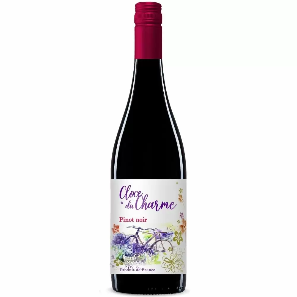 Вино Les Celliers Jean d'Alibert Cloce du Charme Pinot Noir IGP Pays d'Oc 0.75 л