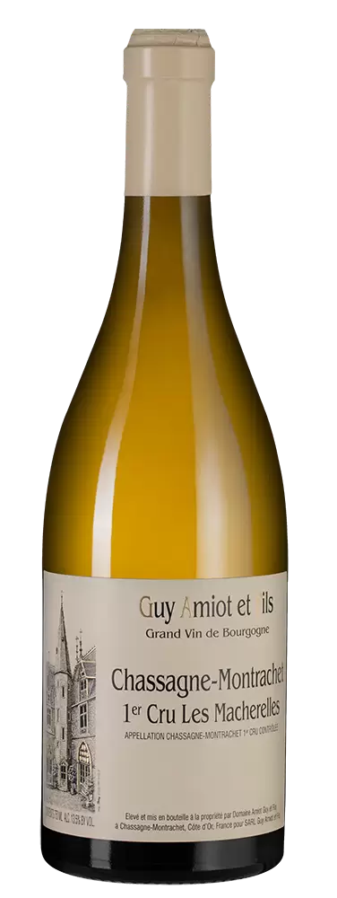 Вино Chassagne-Montrachet Premier Cru Les Macherelles Domaine Amiot Guy et Fils 0.75 л