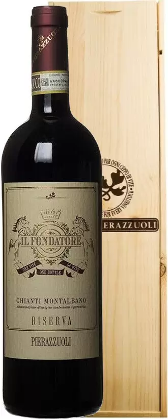 Вино Chianti Montalbano Riserva Il Fondatore 0.75 л в подарочной упаковке