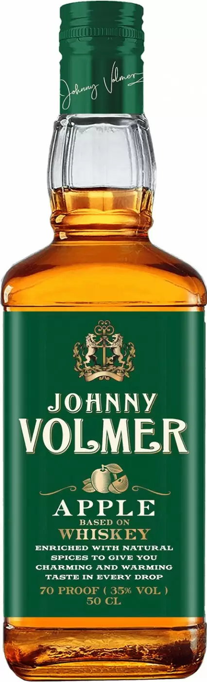 Виски KVKZ Johnny Volmer Apple based on Whiskey 0.5 л
