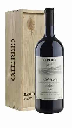 Вино Ceretto Barolo Prapo 2016 г. 1.5 л Gift Box