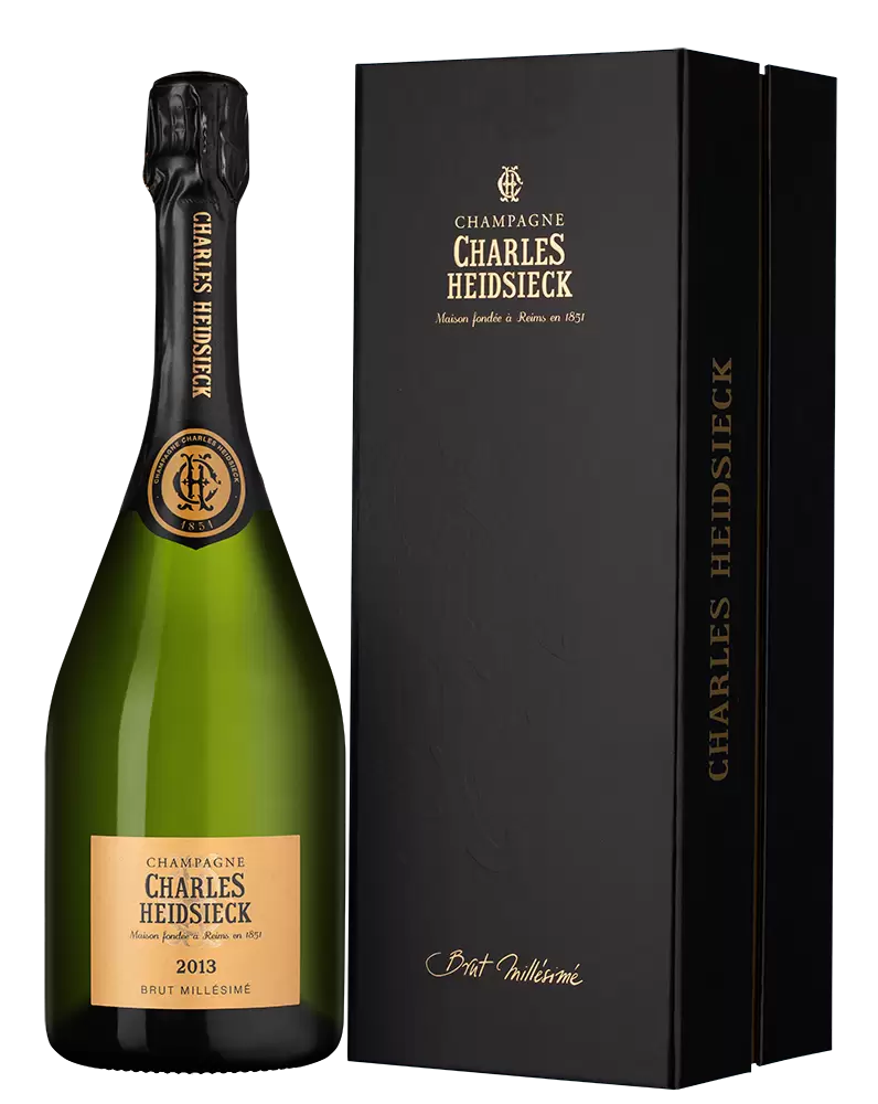 Шампанское Brut Millesime Charles Heidsieck 0.75 л в подарочной упаковке