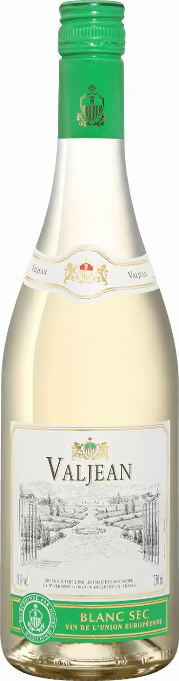 Вино Valjean Blanc Sec 0.75 л