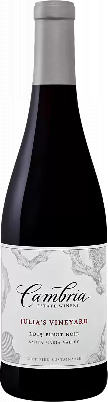 Вино Julia's Vineyard Pinot Noir 2018 г. 0.75 л