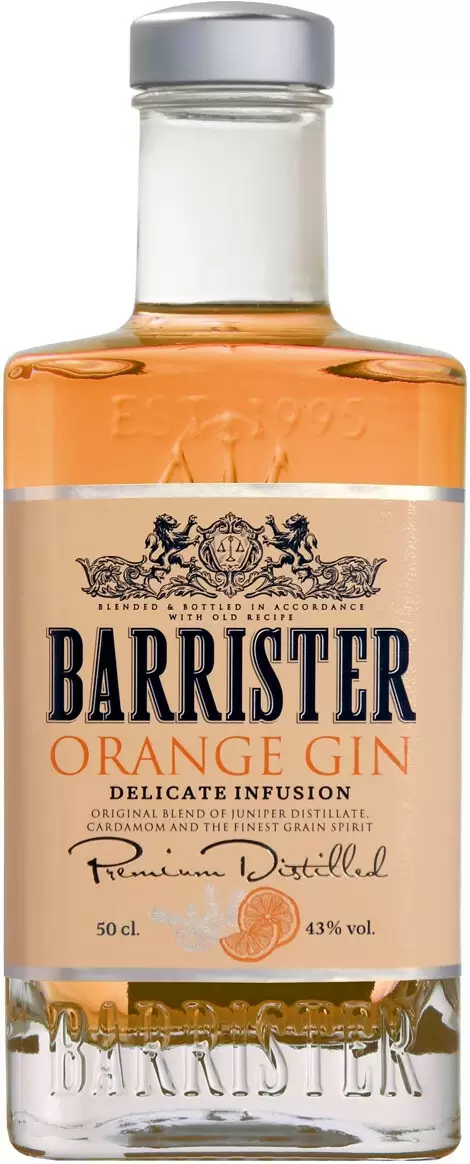 Джин Barrister Orange Gin 0.05 л