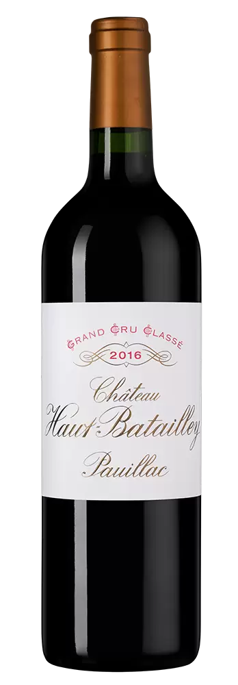 Вино Chateau Haut-Batailley 2016 г. 0.75 л