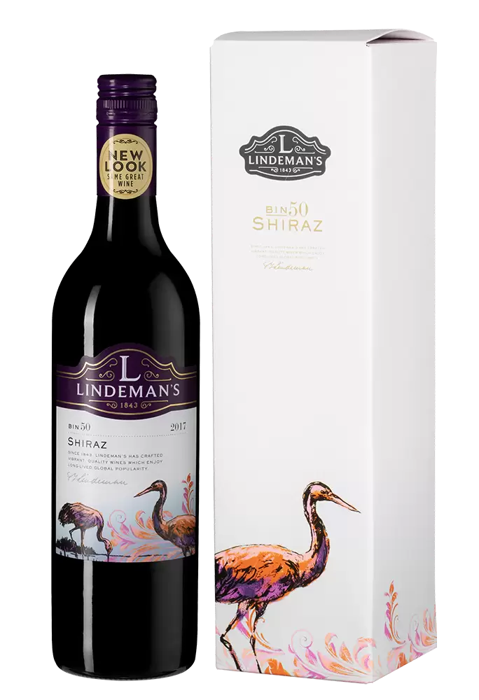 Вино Bin 50 Shiraz 0.75 л Gift Box